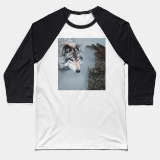 The Wolf Sees You Baseball T-Shirt